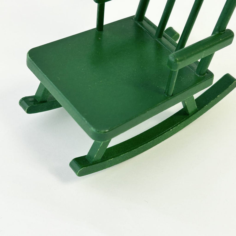 [Used] GREEN ROCKING CHAIR Epoch Japan Sylvanian Families