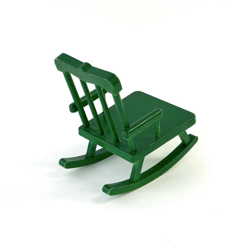 [Used] GREEN ROCKING CHAIR Epoch Japan Sylvanian Families