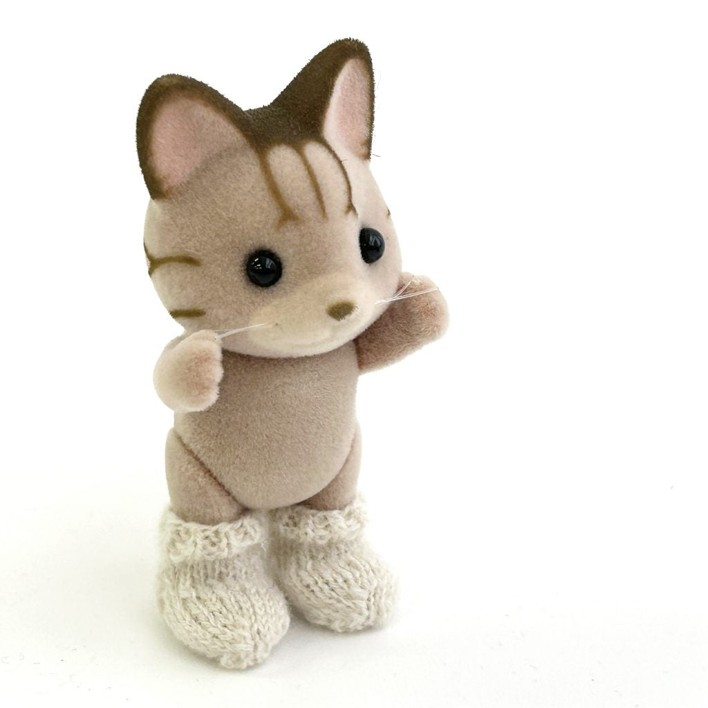 Hand-knitted Socks 2-Pair Set Red White Handmade