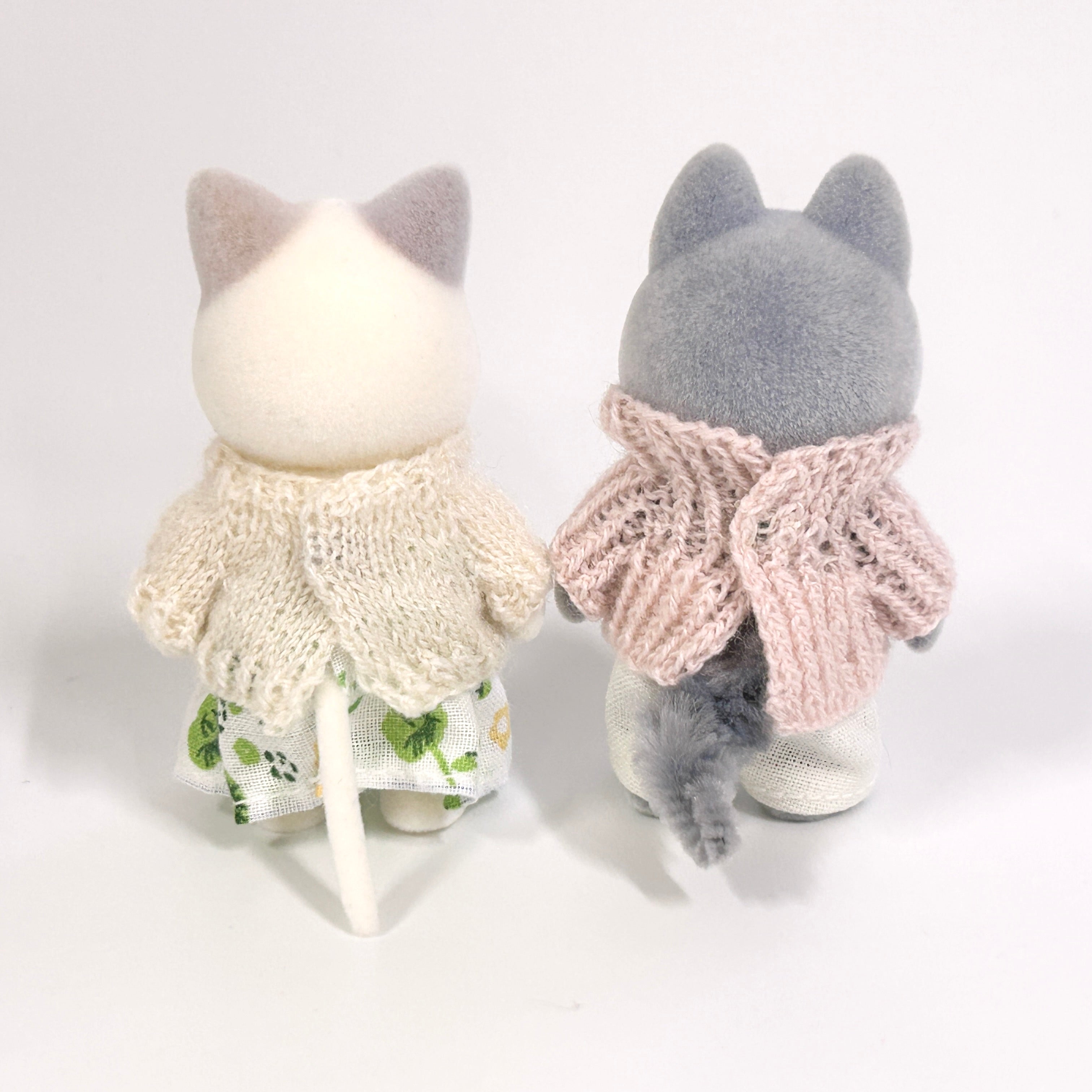 Cable Knit Sweater Set of 2 C Handmade