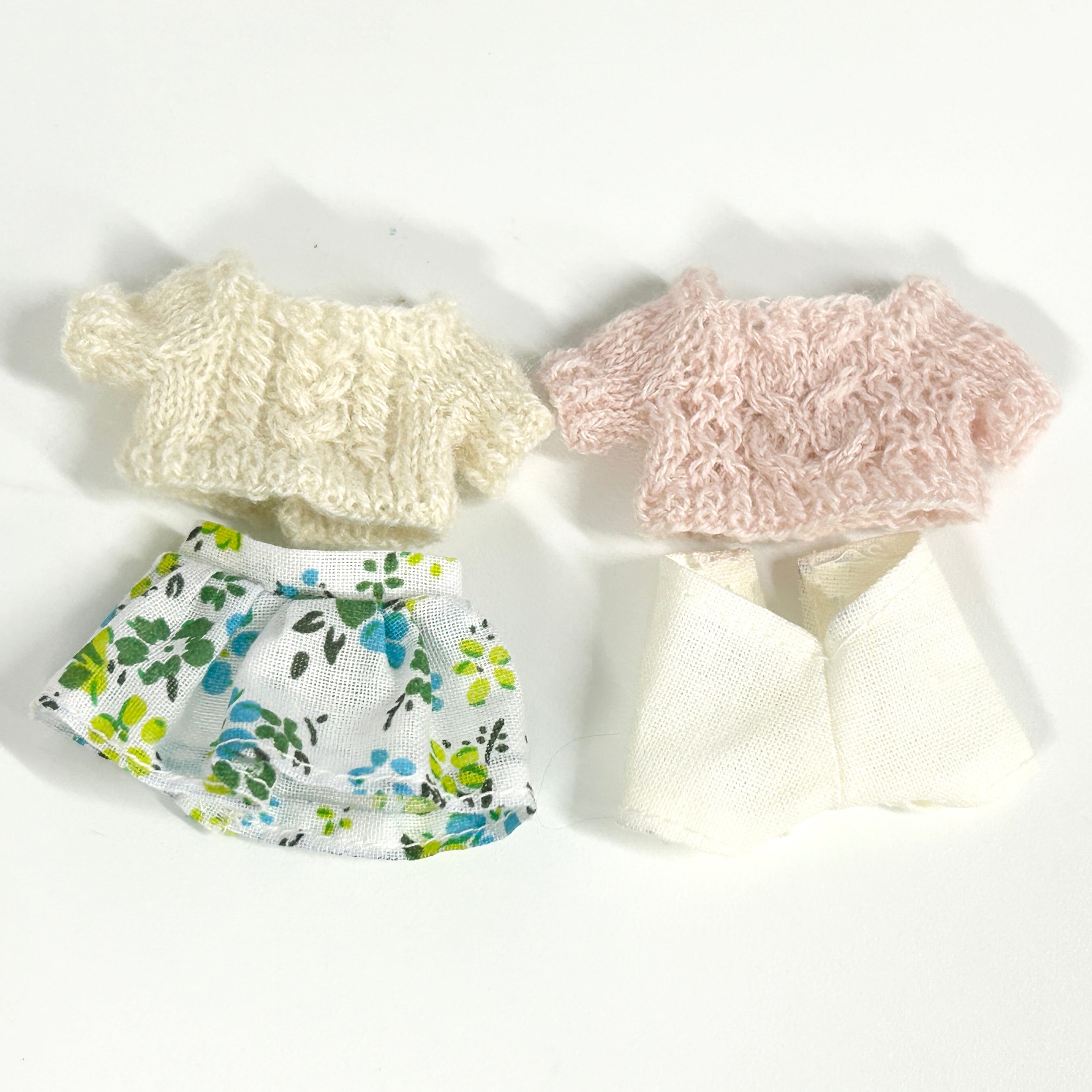 Cable Knit Sweater Set of 2 D Handmade