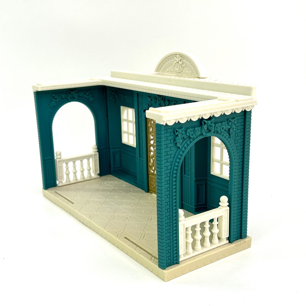[used] Town Series Designer Studio Turquoise Building Fan Club Sylvanian Families Calico Critters