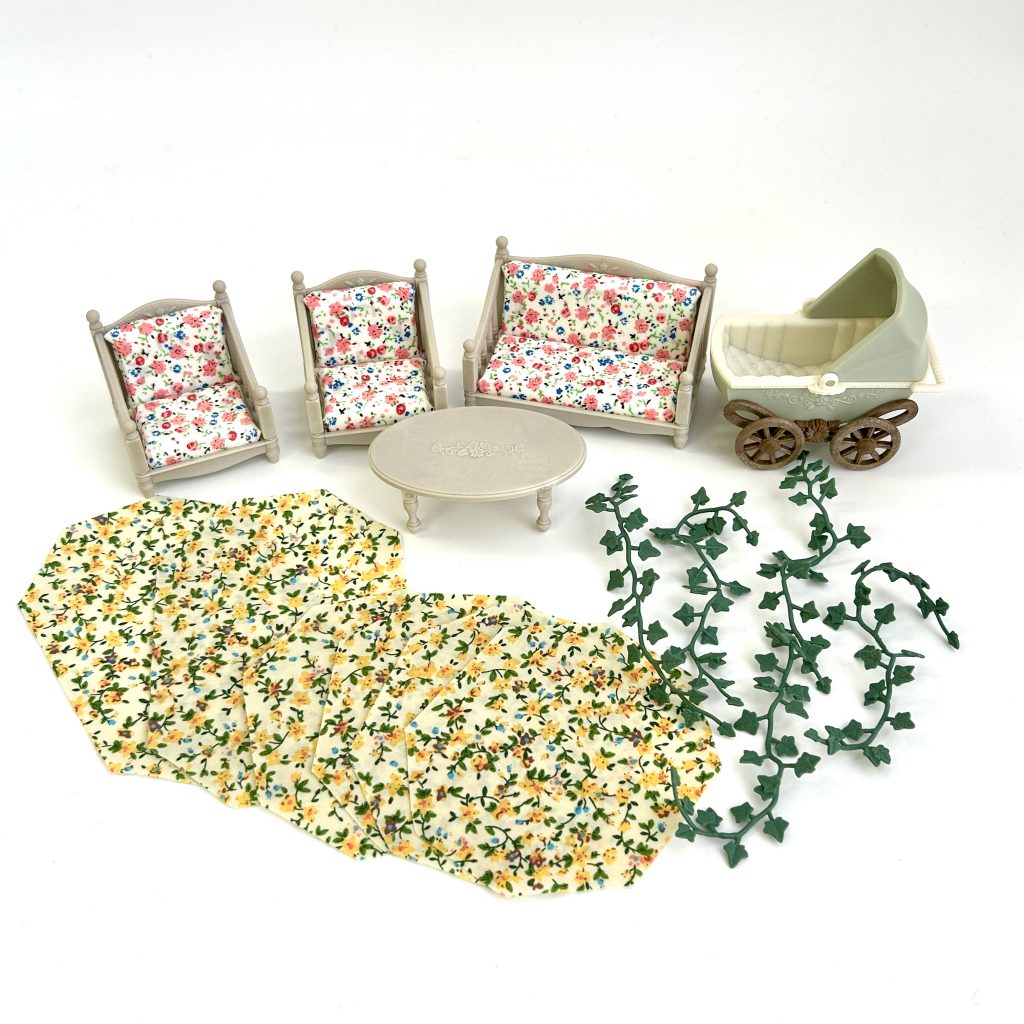 [used] Deluxe Celebration Home Gift Set C-60 Sylvanian Families Calico Critters