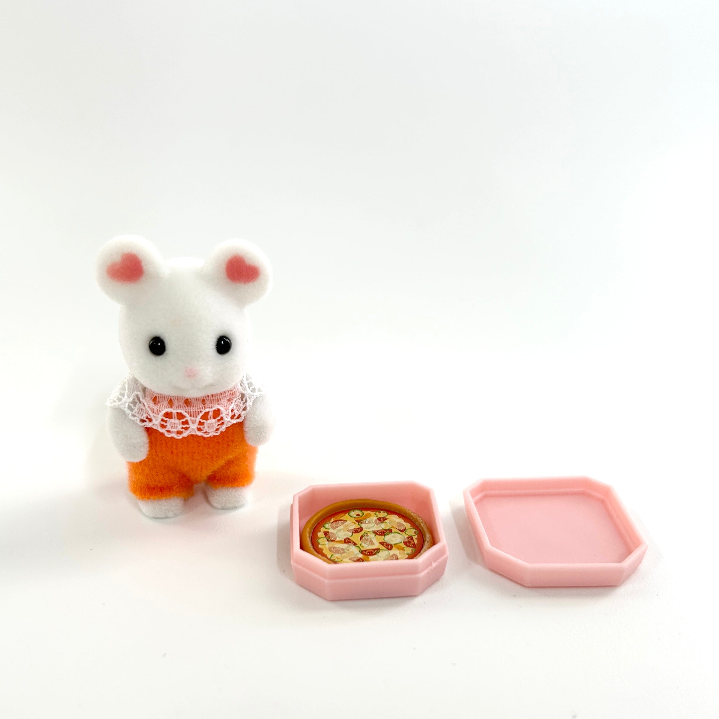 [used] Fluffy Dream Collection Baby Shopping Series Marshmallowmouse Familymart Sylvanian Families Calico Critters