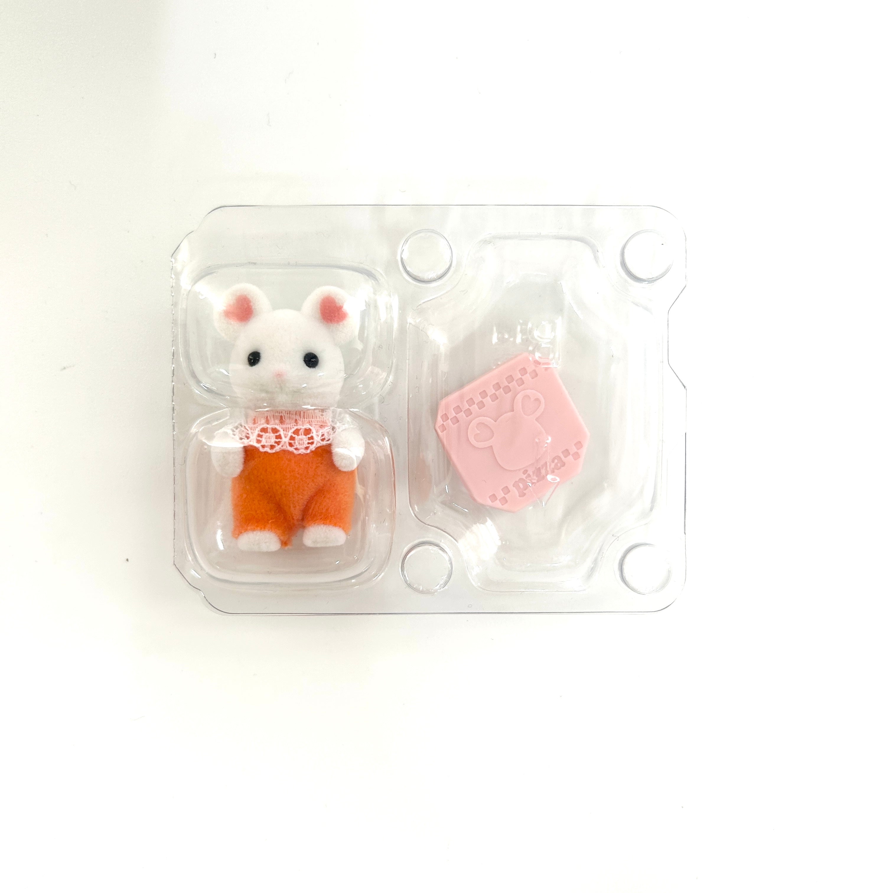 [used] Fluffy Dream Collection Baby Shopping Series Marshmallowmouse Familymart Sylvanian Families Calico Critters