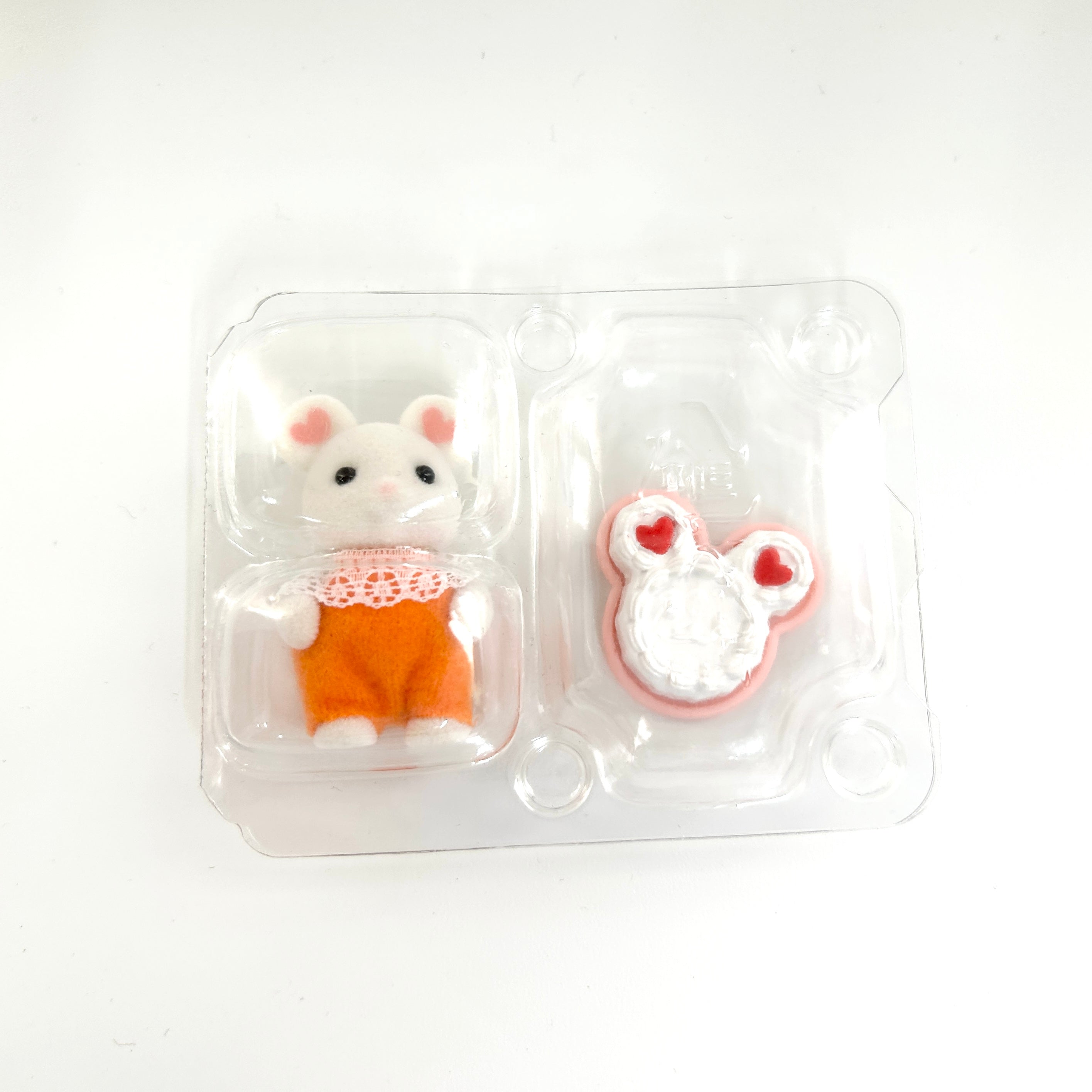[used] Baby Sweets Series Marshmallow Mouse Baby Cake 2021 Sylvanian Families Calico Critters