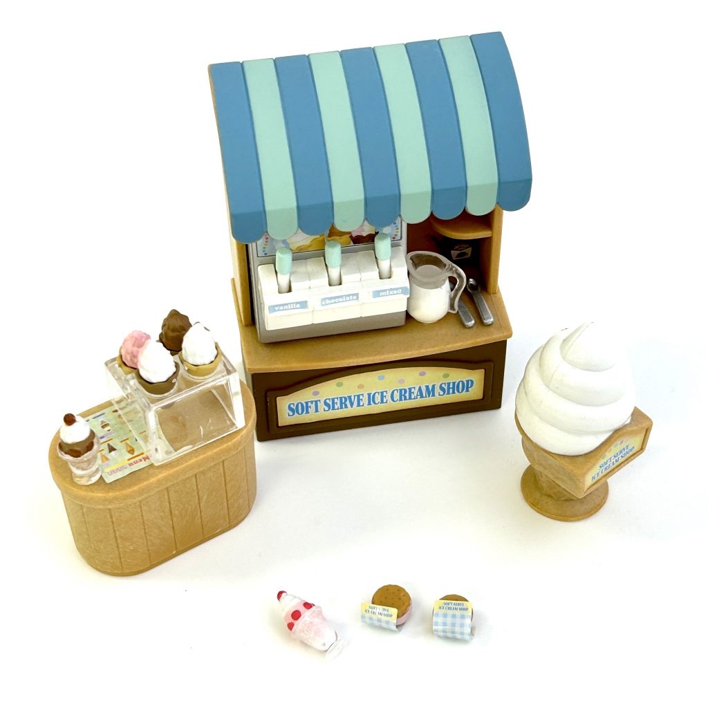 [used] Soft Serve Ice Cream Shop 2007 MI-55 Sylvanian Families Calico Critters