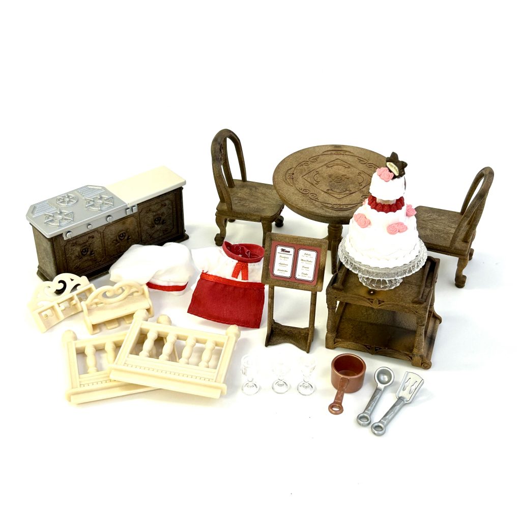 [used] Town Series Delicious Restaurant TS-02 Sylvanian Families Calico Critters