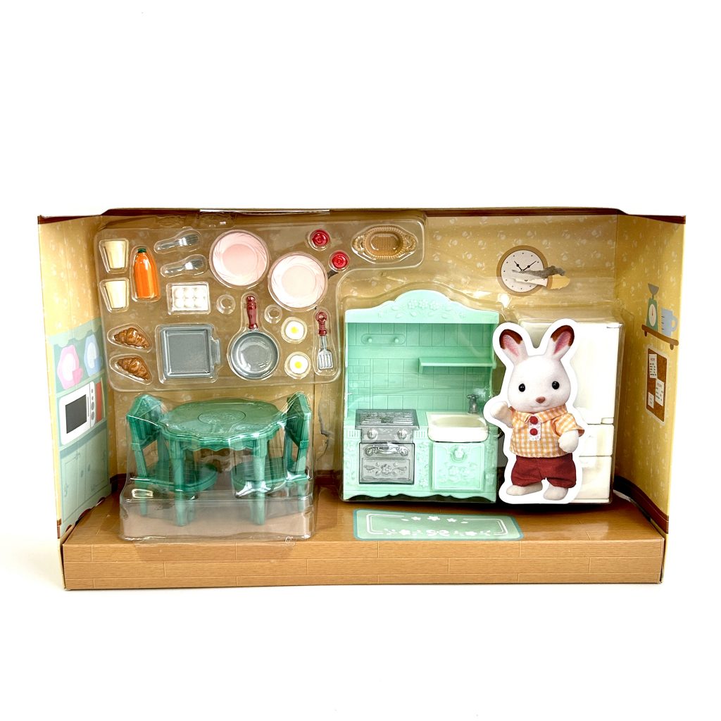 [used] Dining Room Set Sylvanian Families Calico Critters
