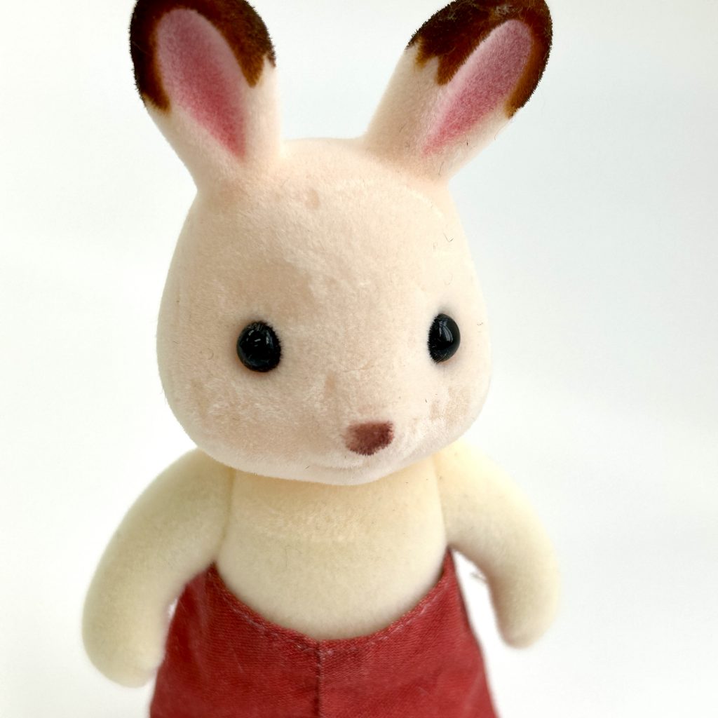 [used] Chocolate Rabbit Father Sylvanian Families Calico Critters