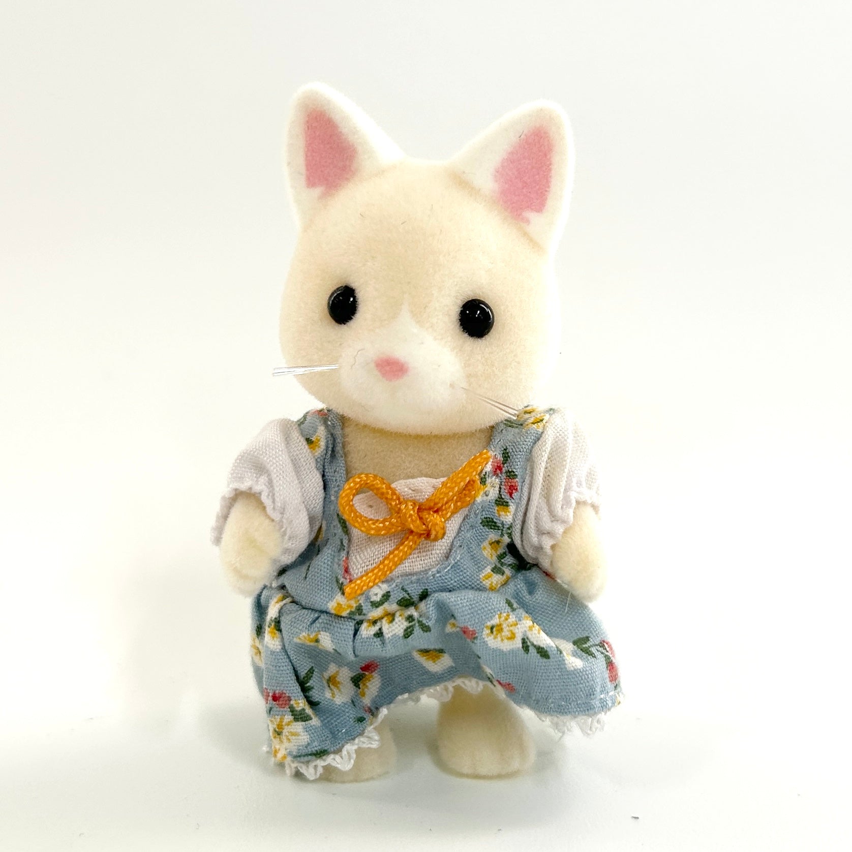 [used] Silk Cat Girl NI-64 Sylvanian Families Calico Critters