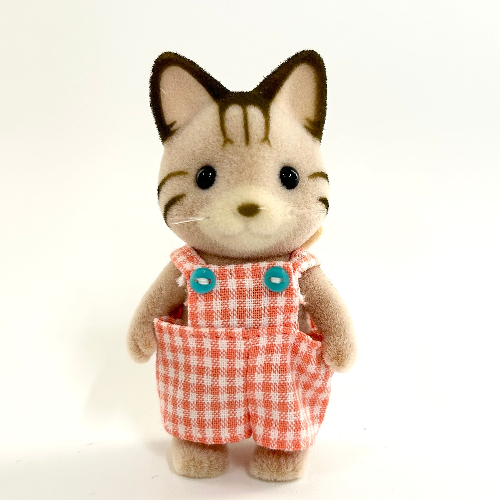[used] Striped Cat Boy NI-43 Sylvanian Families Calico Critters