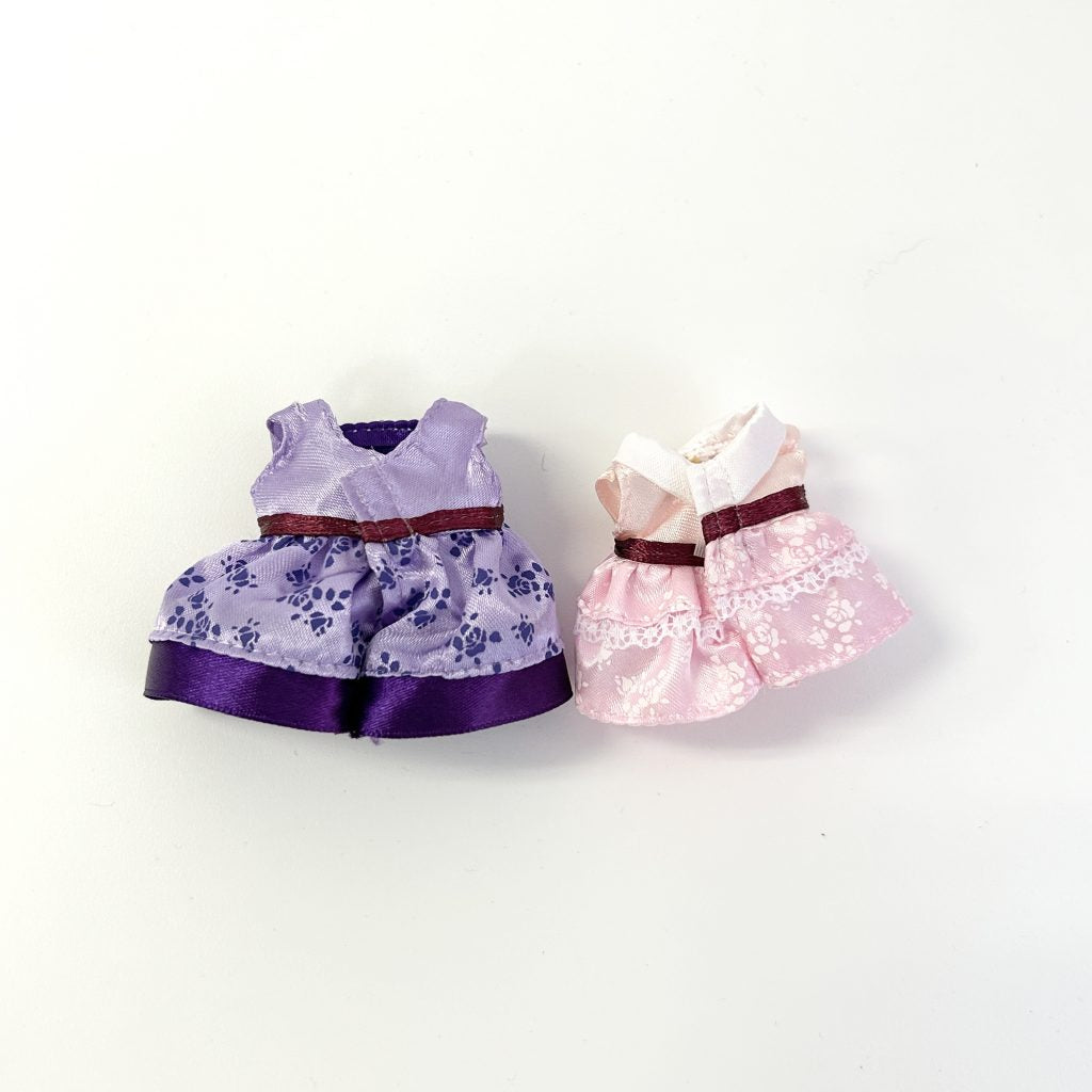 [used] Town Series Dress Up Set Purple Pink TD-02 Sylvanian Families Calico Critters