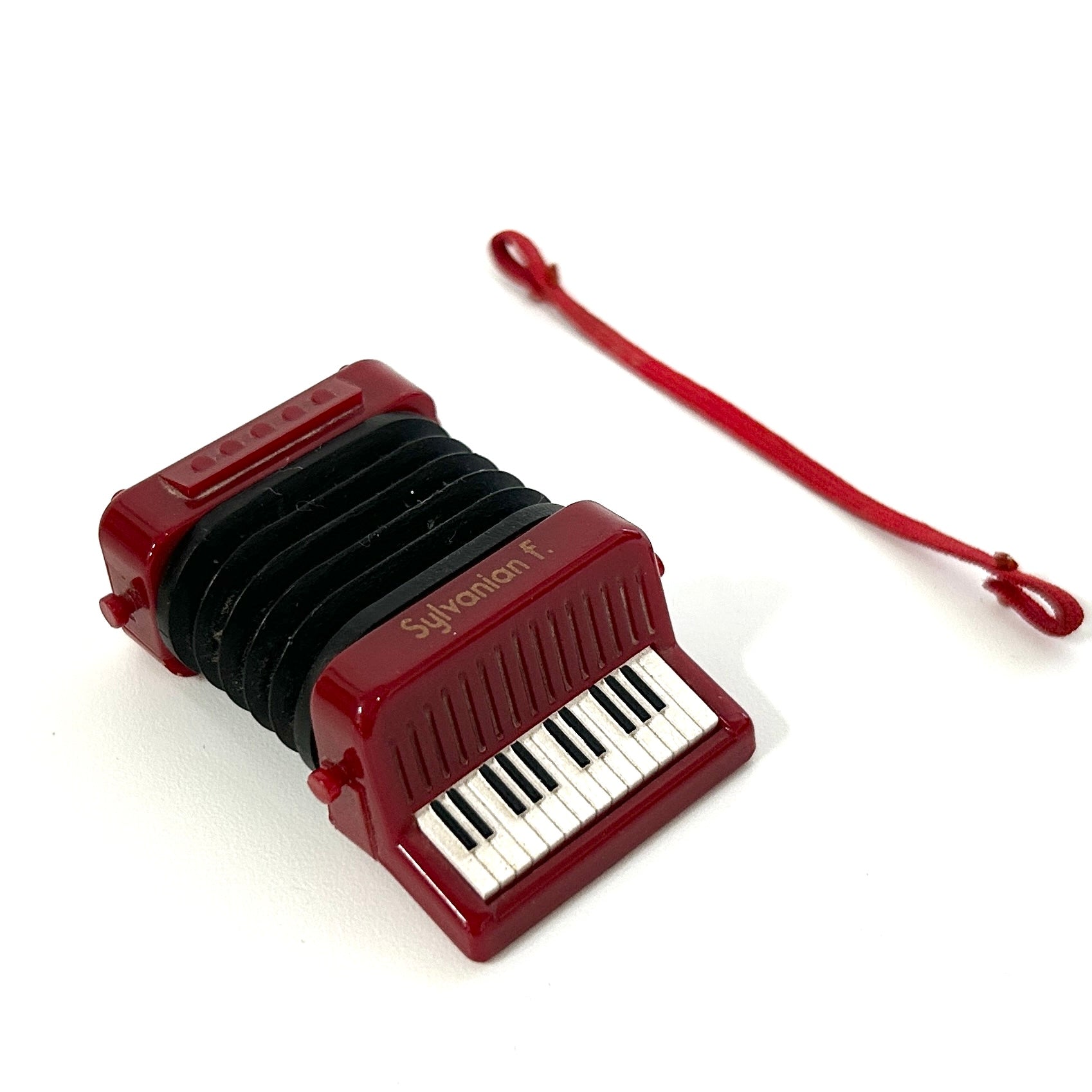 [used] Vintage Music Instrument Accordion 1986 GA-07 Sylvanian Families Calico Critters
