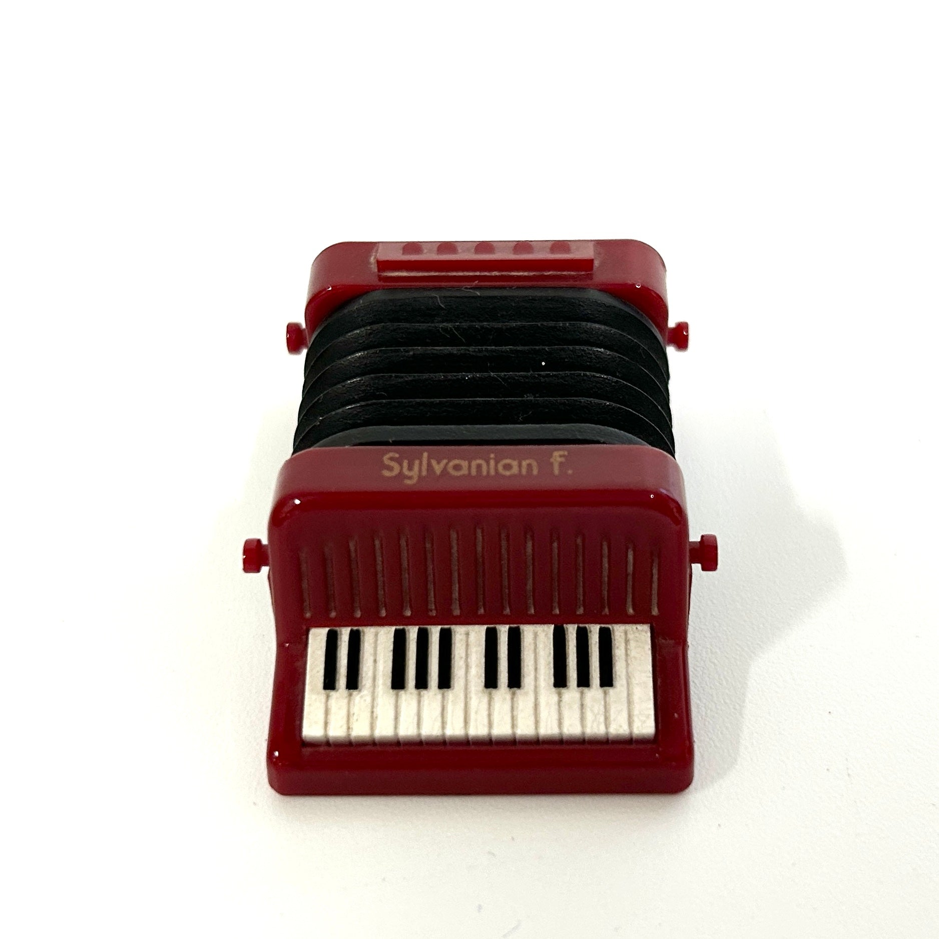 [used] Vintage Music Instrument Accordion 1986 GA-07 Sylvanian Families Calico Critters