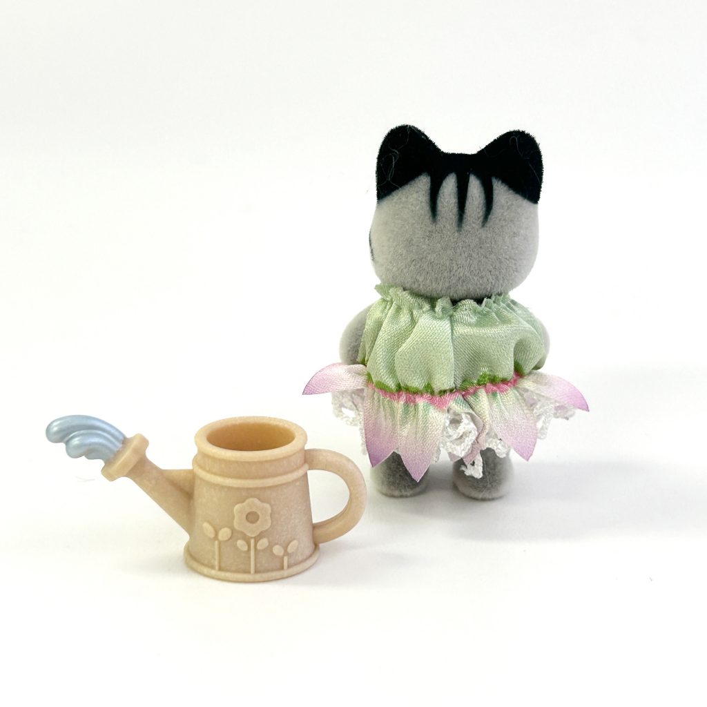 [used] Flower Garden Friends Series Grayish Cat Watering Can 2024 Sylvanian Families Calico Critters