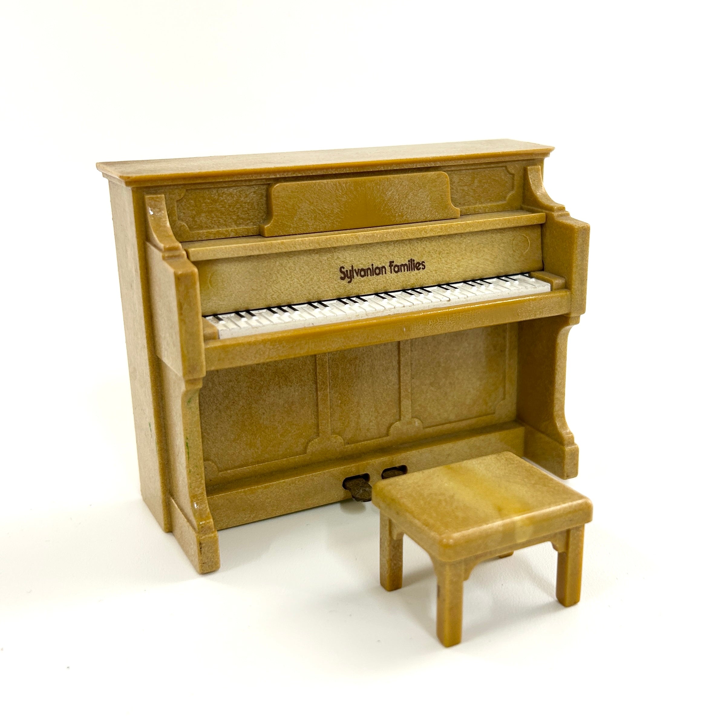 [used] Vintage Music Instrument Piano Set 1986 GA-01 Sylvanian Families Calico Critters