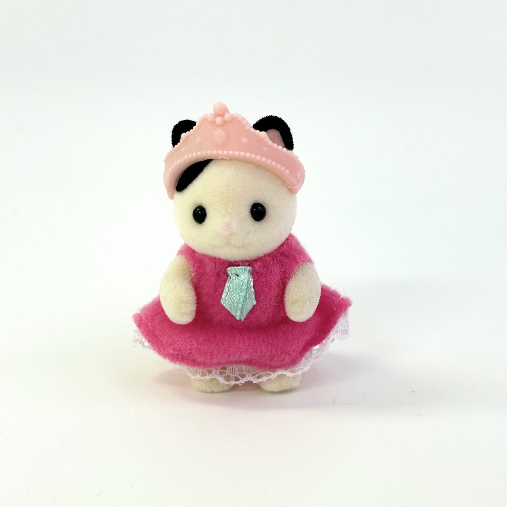 [used] Baby Transform Costume Series 4 Charcoal Cat 2020 Sylvanian Families Calico Critters