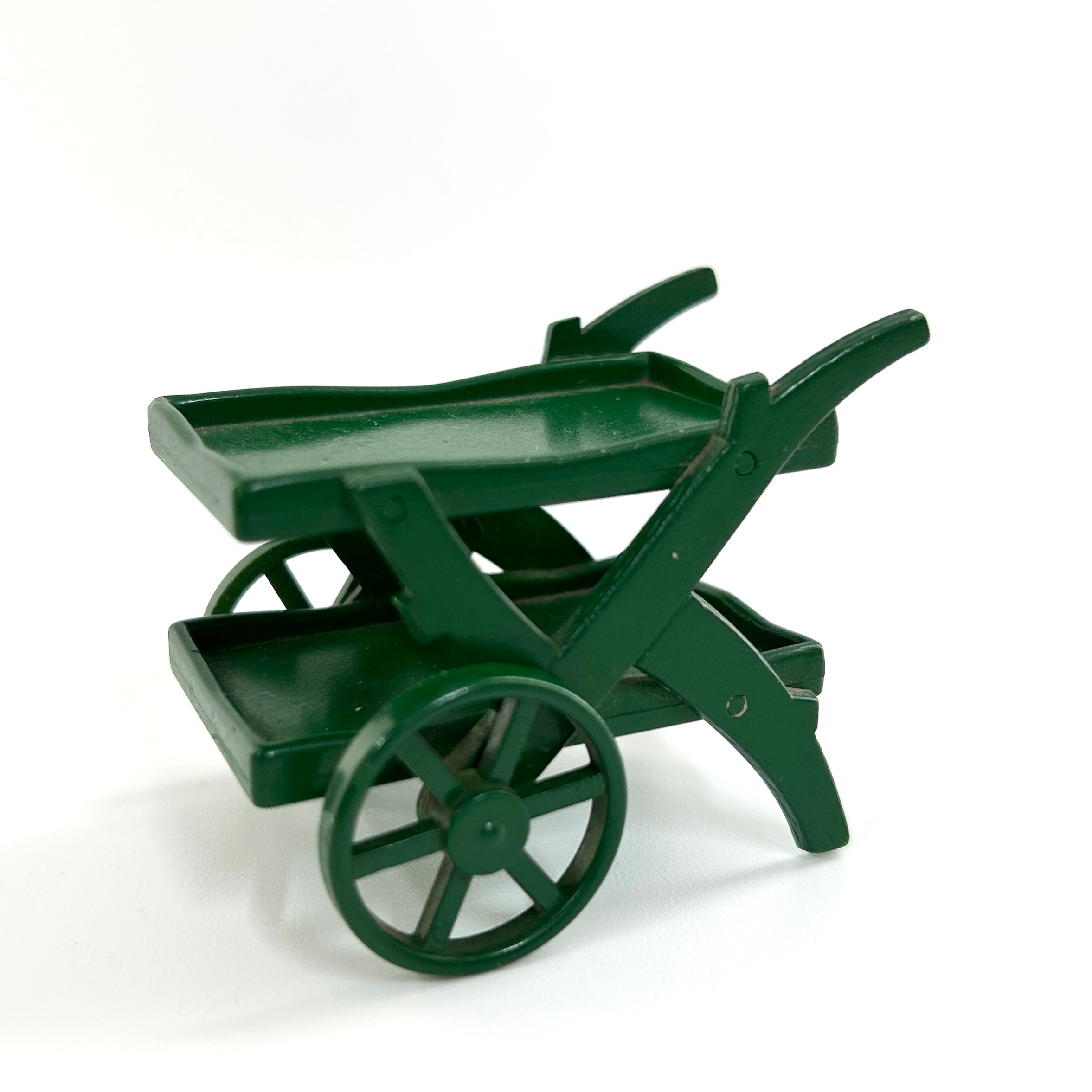 [used] Vintage Green Wagon 1986 KA-37 Sylvanian Families Calico Critters
