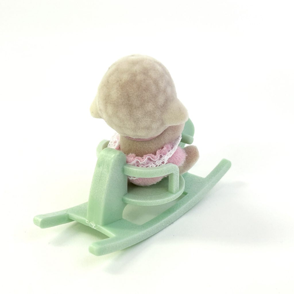 [used] Baby And Rocking Horse 2 Series Sheep Sylvanian Families Calico Critters