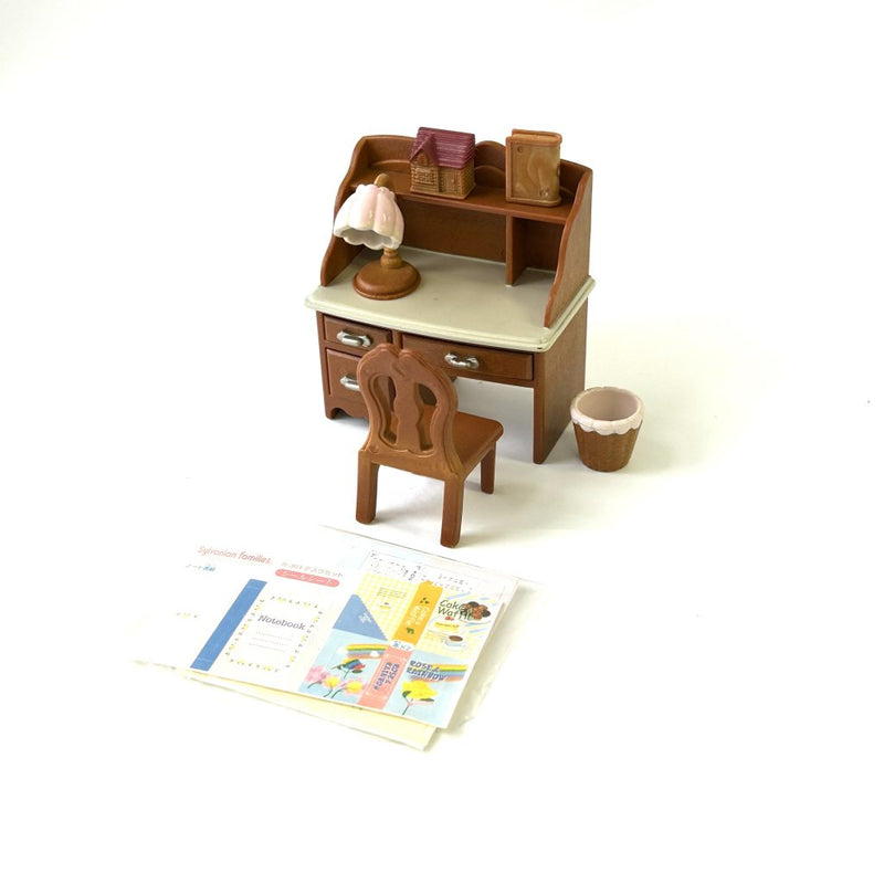 [Used] STUDY DESK ACCESSORY SET Epoch Japan Sylvanian Families