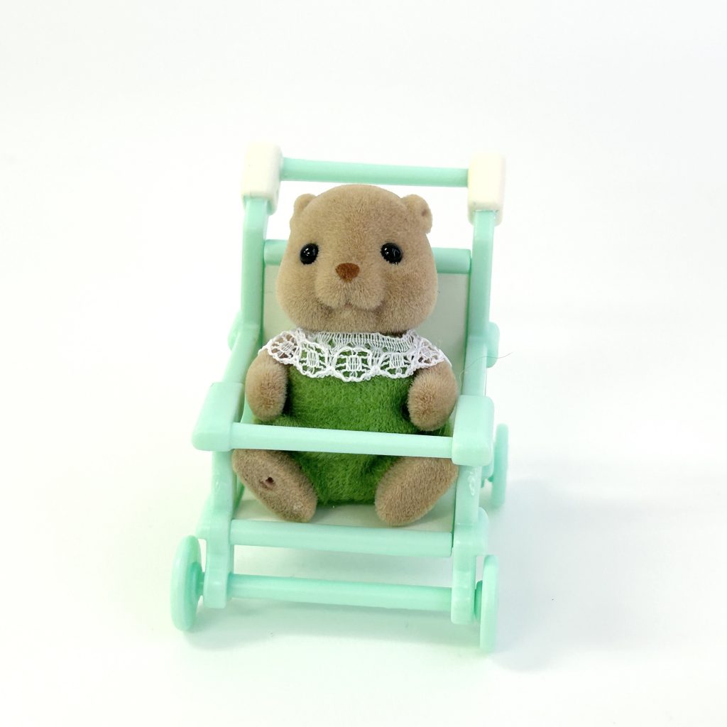 [used] Baby and Stroller Series Beaver Sylvanian Families Calico Critters