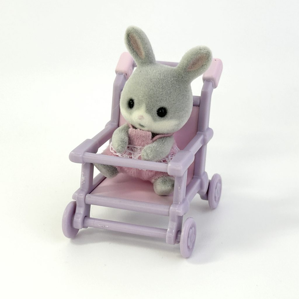 [used] Baby and Stroller Series Cottontail Rabbit Sylvanian Families Calico Critters
