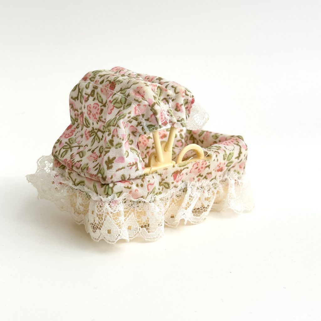 [used] Vintage Urban Life Pink Cradle 1988 A-15 Sylvanian Families Calico Critters