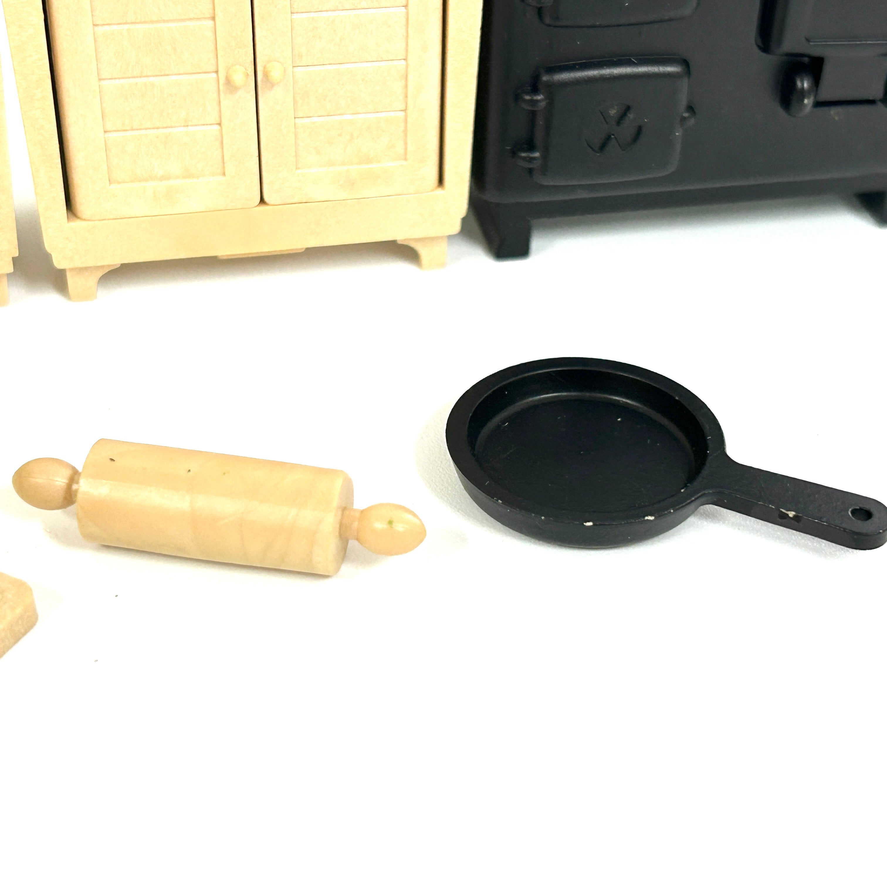 [used] Vintage Kitchen Set 1985 KA-10 Sylvanian Families Calico Critters