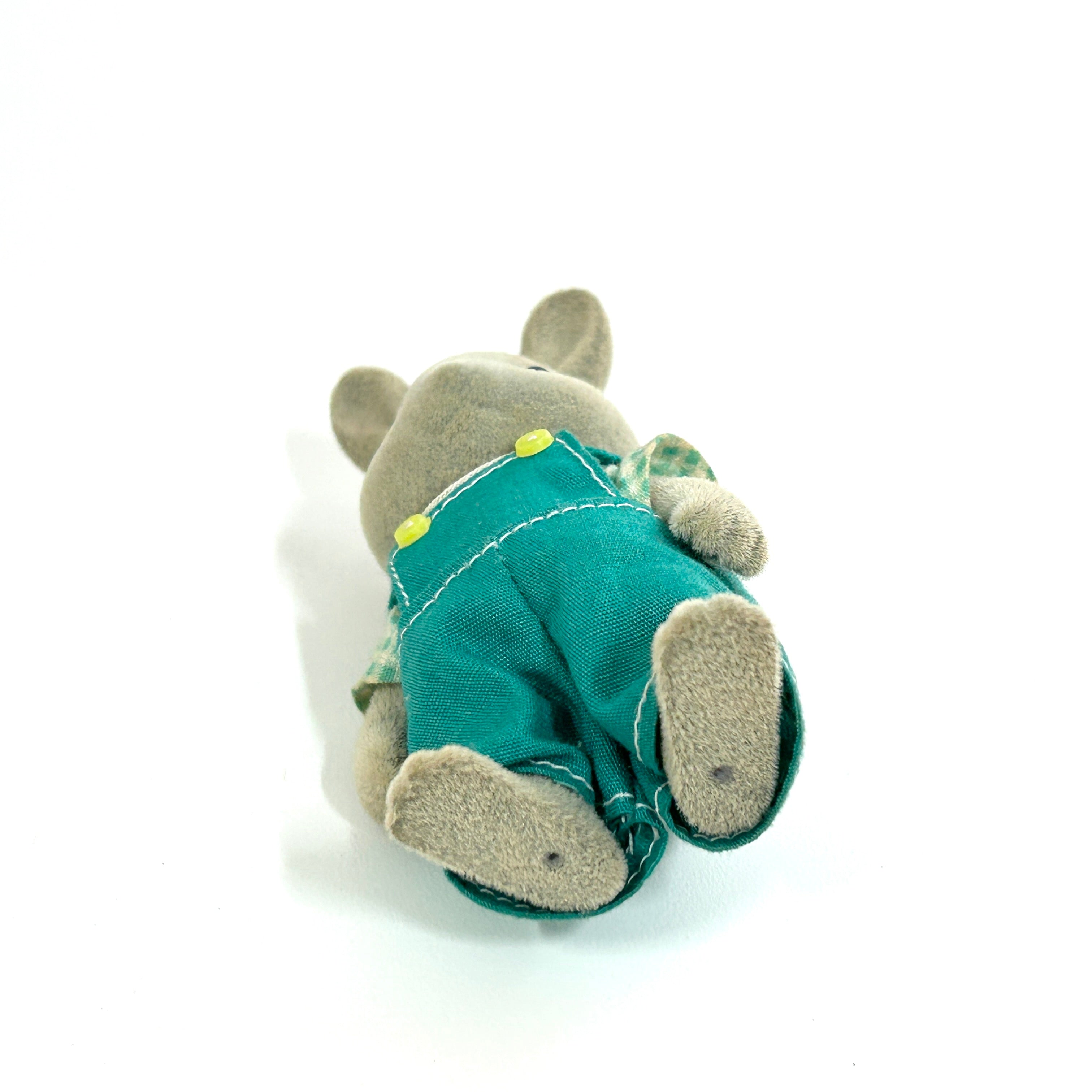 [used] Vintage Gray Rabbit Father 1985 Sylvanian Families Calico Critters