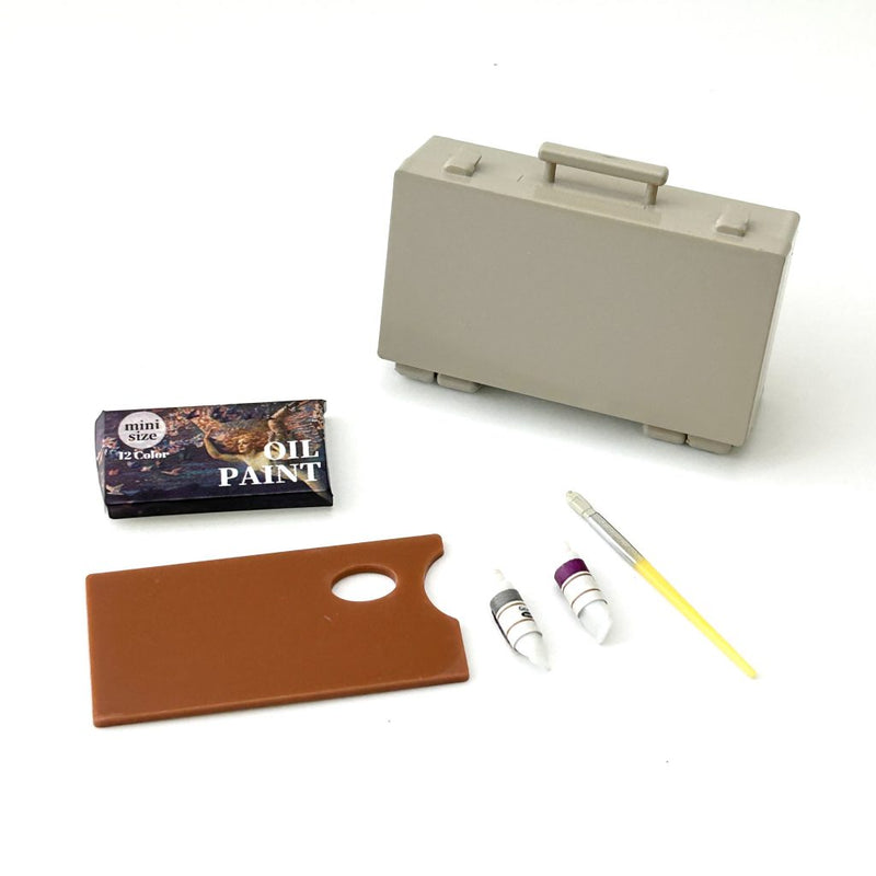 CAPSULE TOY MINIATURE ART BOX SET IVORY Japan Hotline