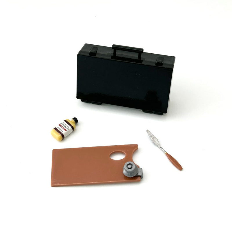 CAPSULE TOY MINIATURE ART BOX SET BLACK Japan Hotline
