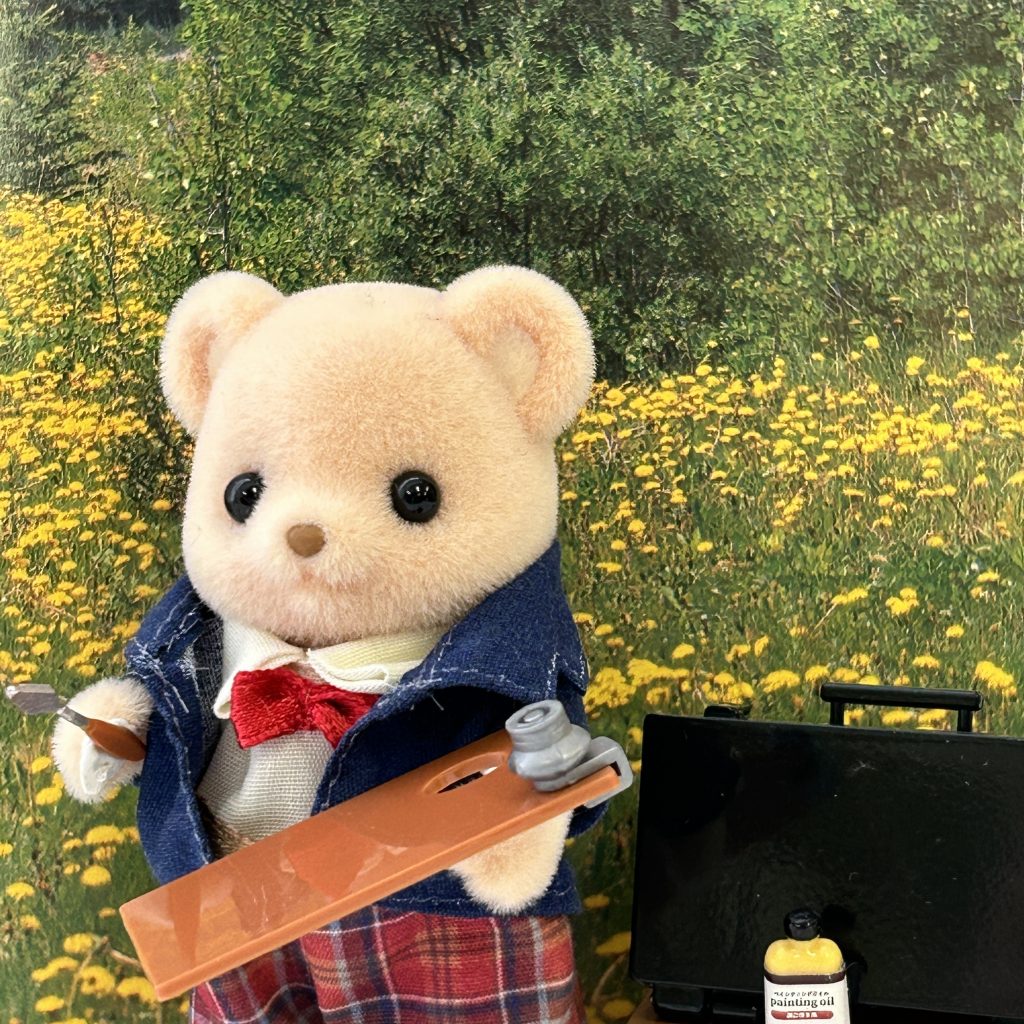 Boîte d'art miniature Capsule Toy Marron 2025 Hotline