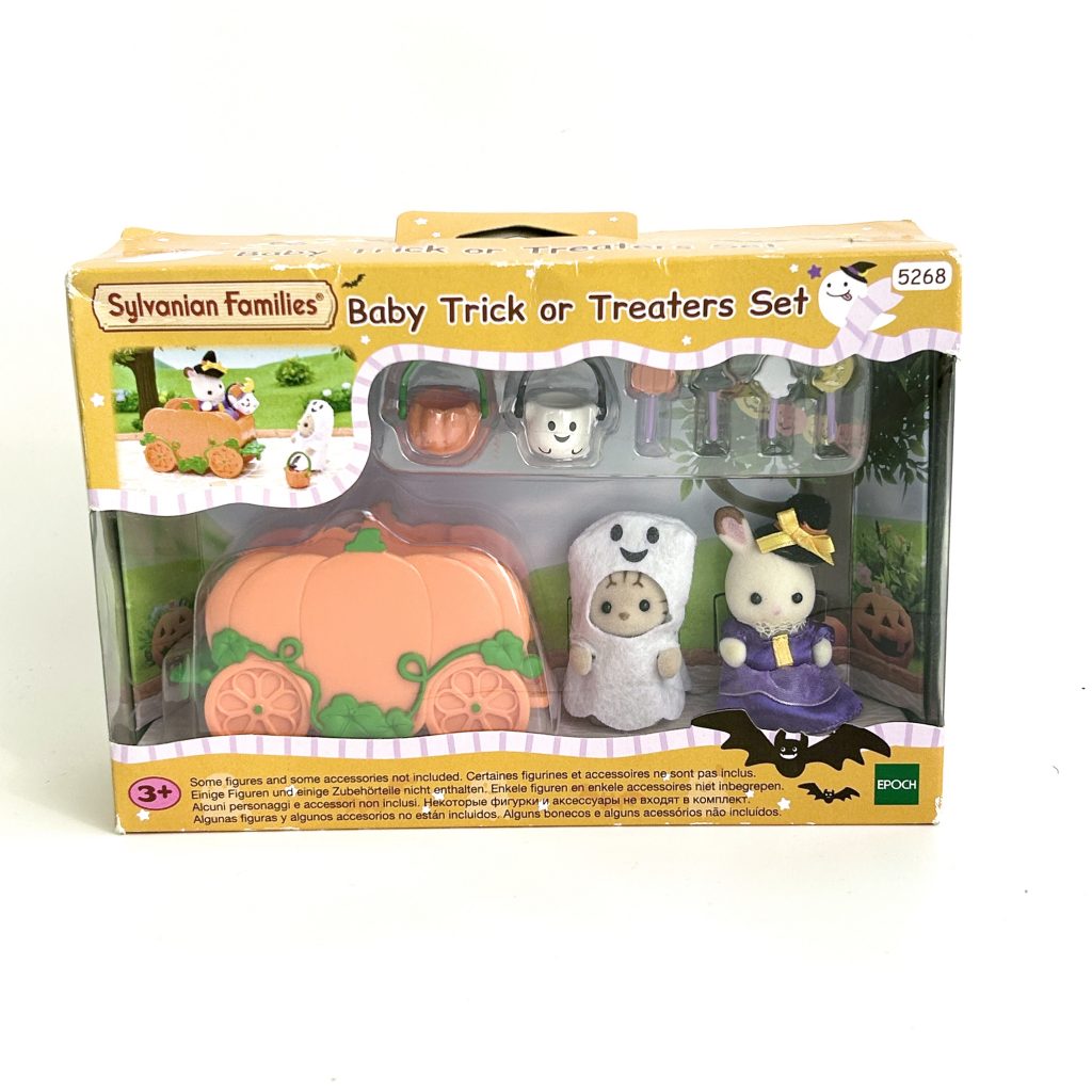 [used] Halloween Baby Trick Or Treaters Set 5268 Sylvanian Families Calico Critters