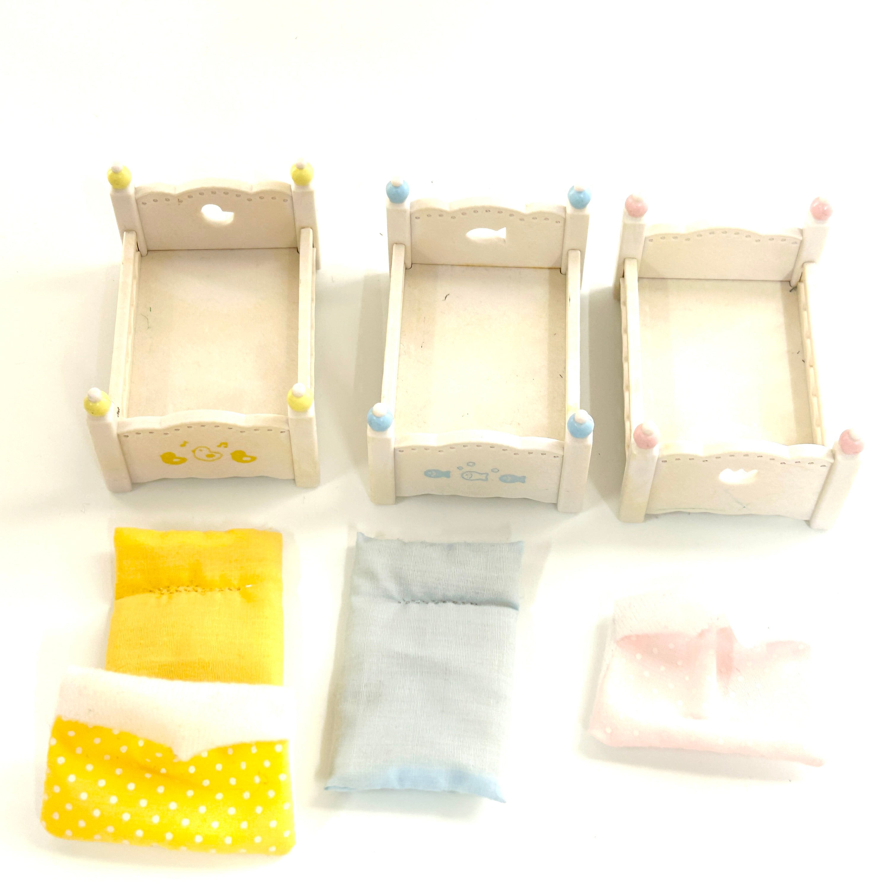 [used] Baby's Triple Bunk Bed Sylvanian Families Calico Critters