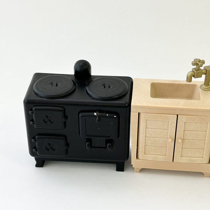 [Used] KITCHEN SET KA-10 Epoch Japan Sylvanian Families