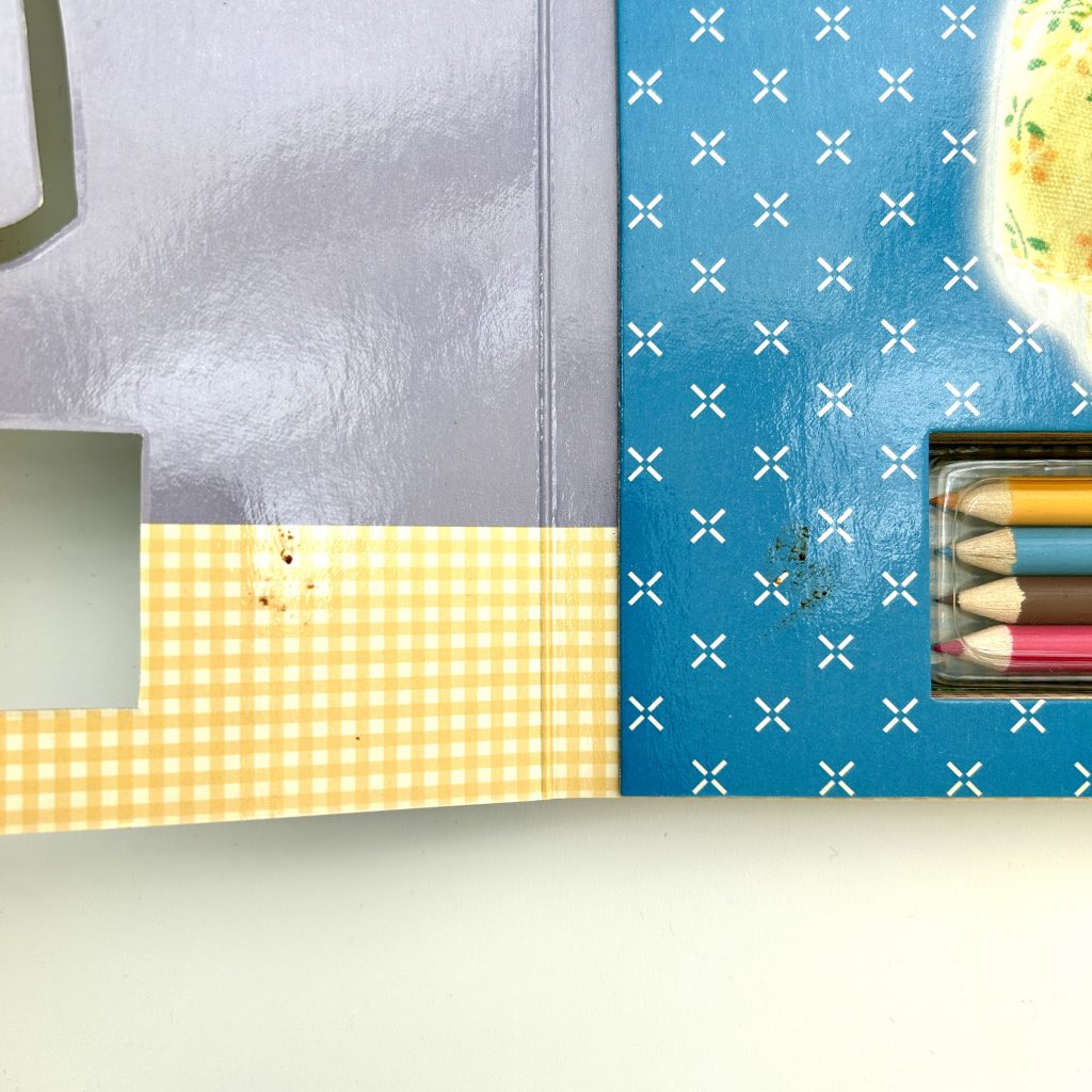 [used] Stencil Book Sylvanian Families Calico Critters