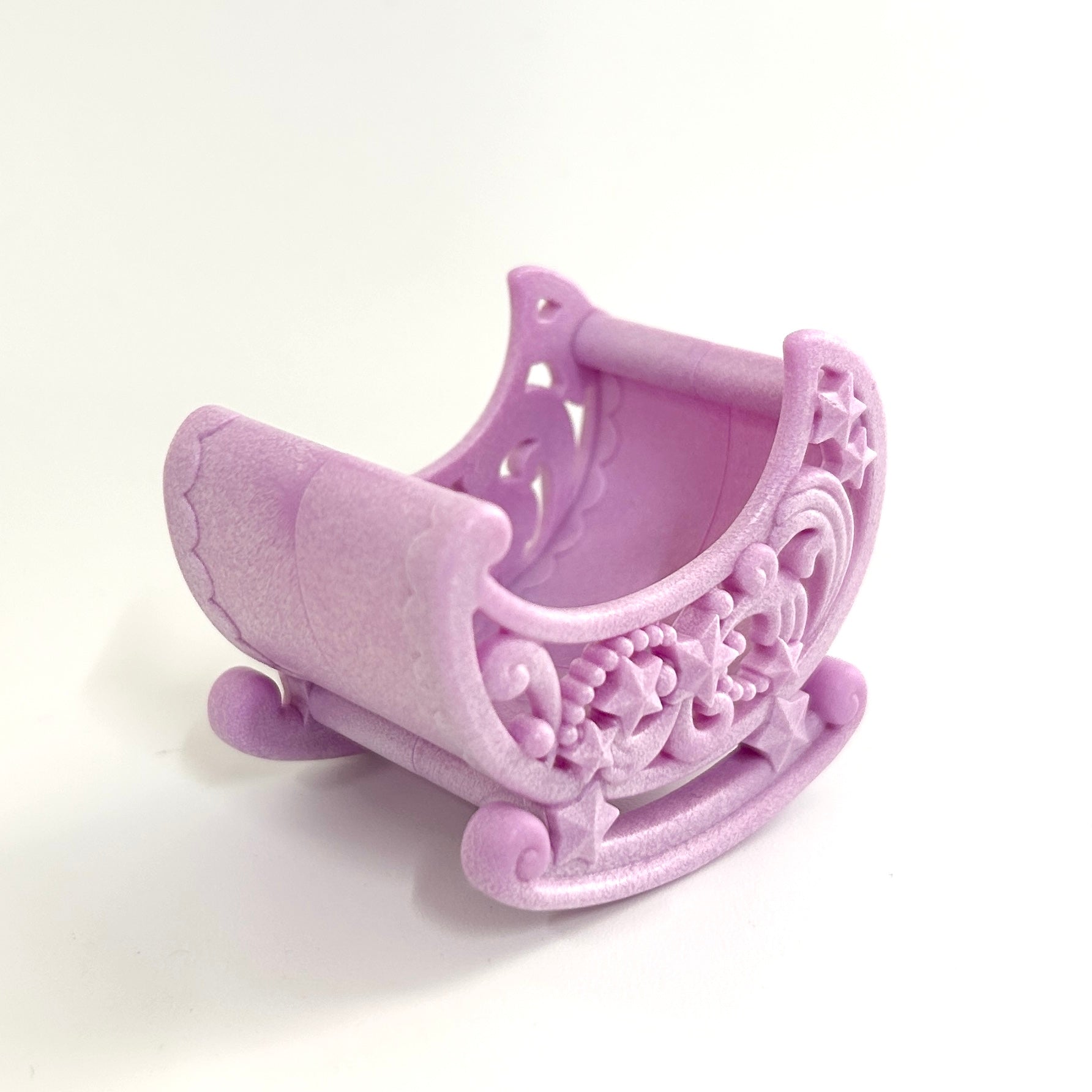[used] Starry Sky Pajama Party Baby Bedtime Furniture - Cradle Purple Familymart Lottery 2026 Sylvanian Families Calico Critters