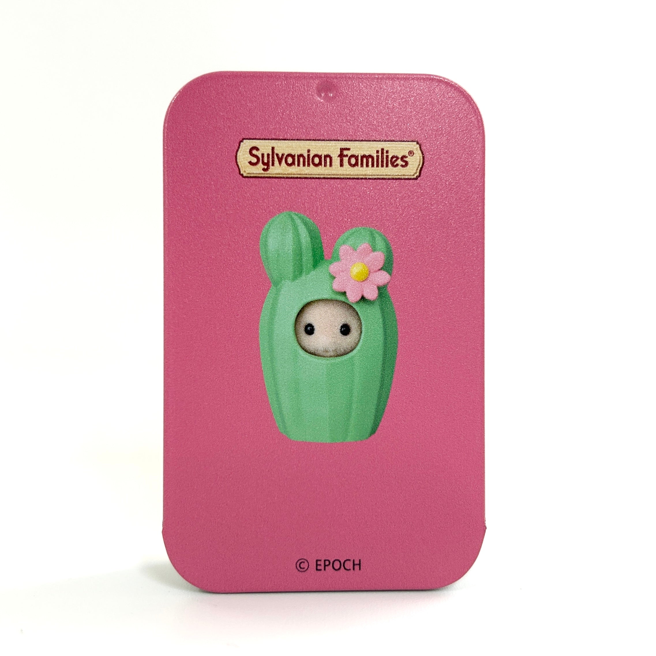 Slide Tin Case Cactus Sylvanian Families Calico Critters