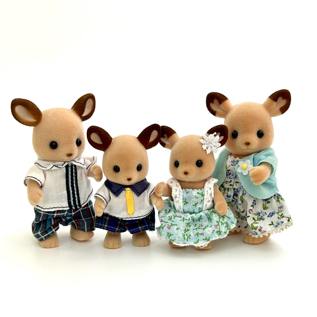 [used] Deer Family FS-13 Sylvanian Families Calico Critters