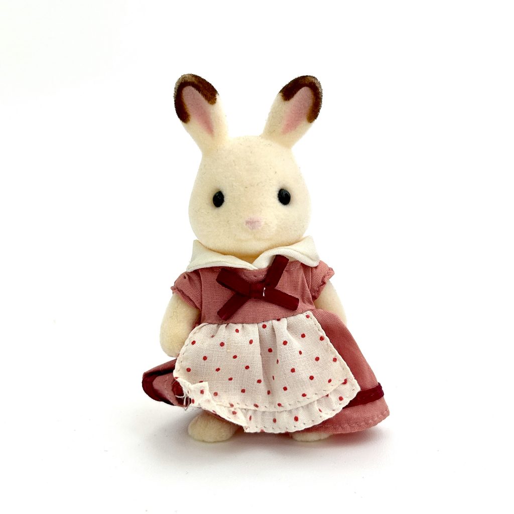 [used] Chocolate Rabbit Mother U-52 Sylvanian Families Calico Critters