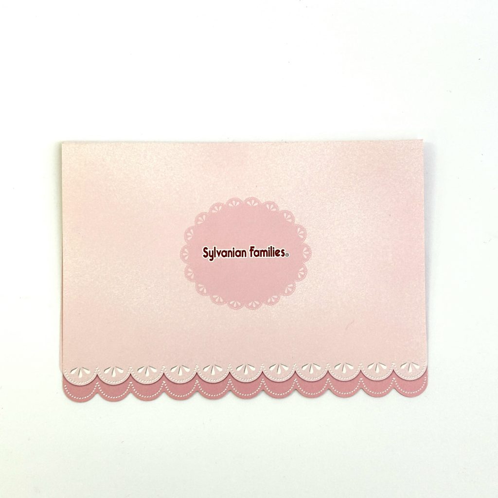 [used] Birthday Card A Sylvanian Families Calico Critters