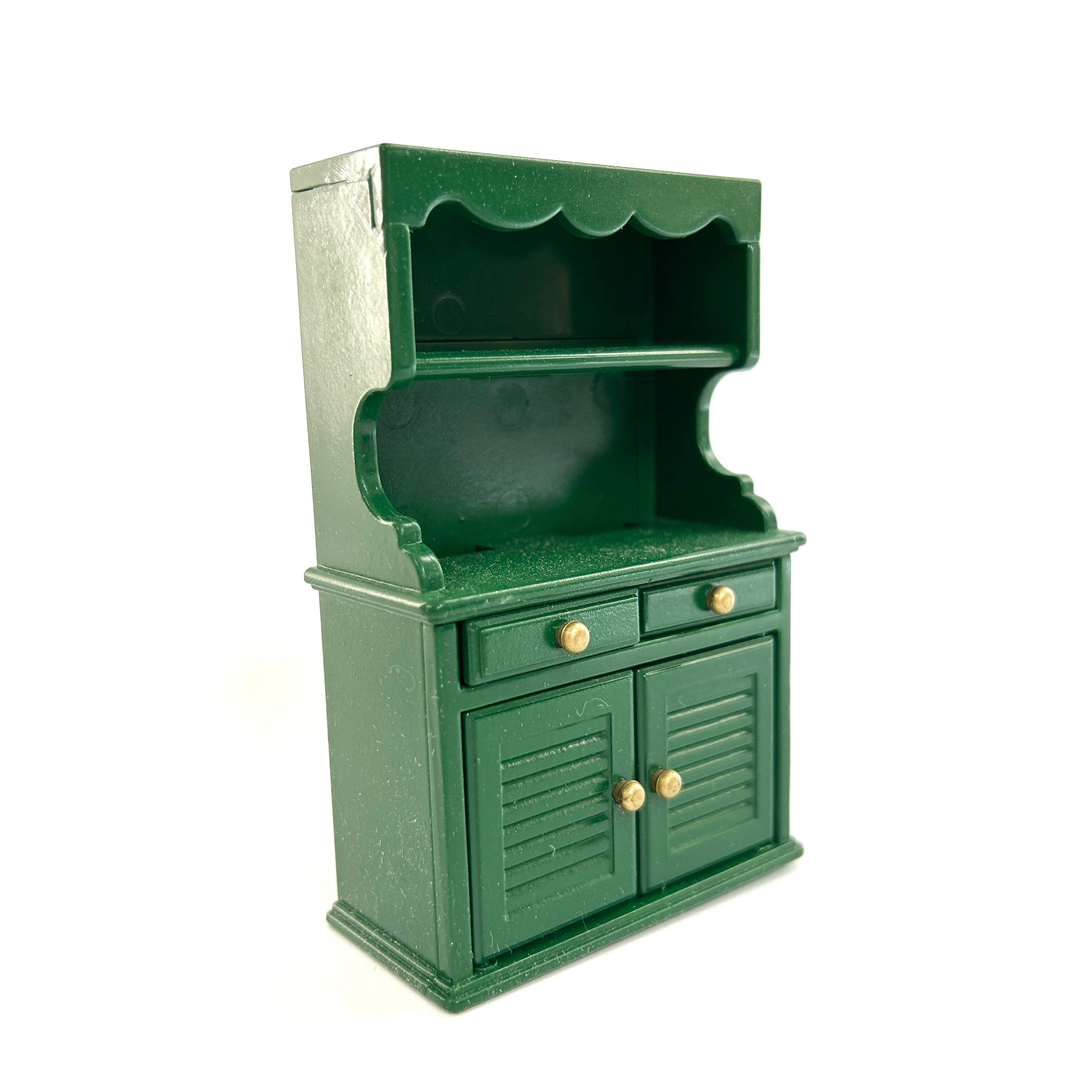 [used] Green Family Cupboard KA-76 Sylvanian Families Calico Critters
