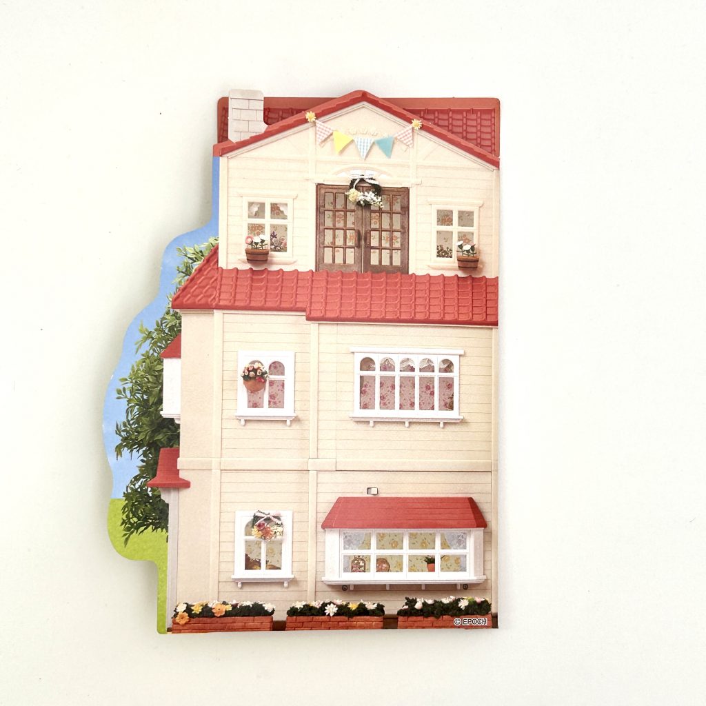 [used] Birthday Card D Sylvanian Families Calico Critters