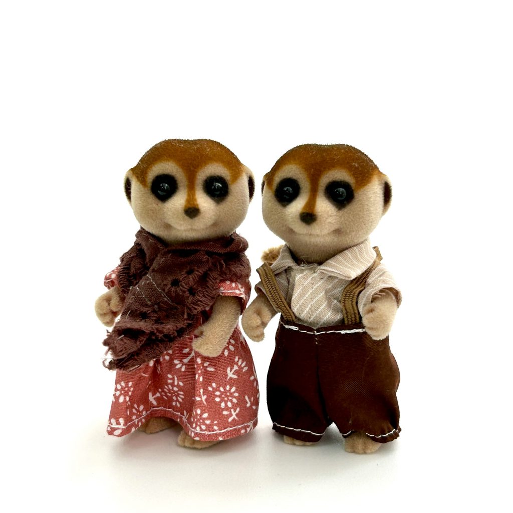 [used] Meerkat Grandparents Sylvanian Families Calico Critters