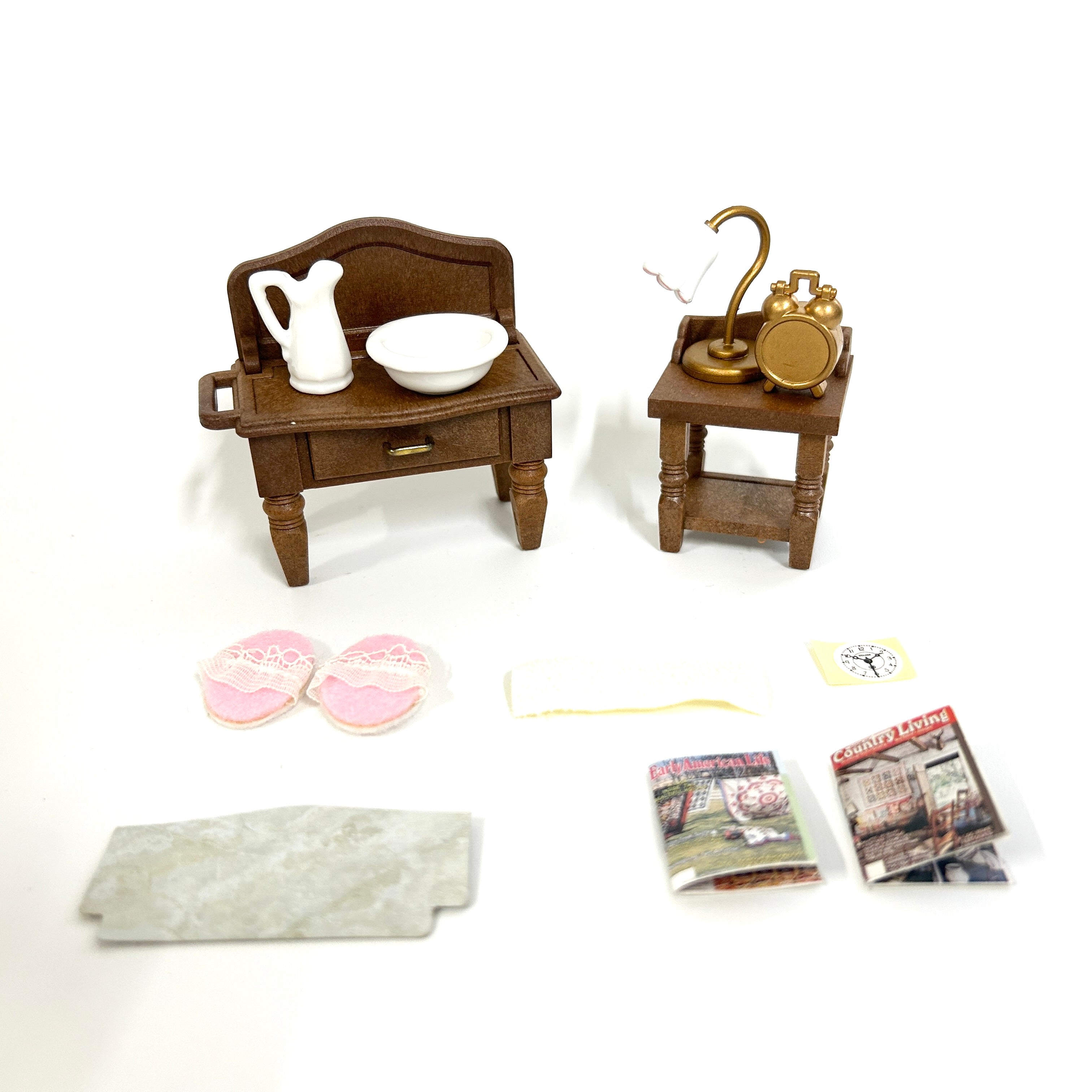 [used] Urban Life Bedside Table Set A-22 Sylvanian Families Calico Critters