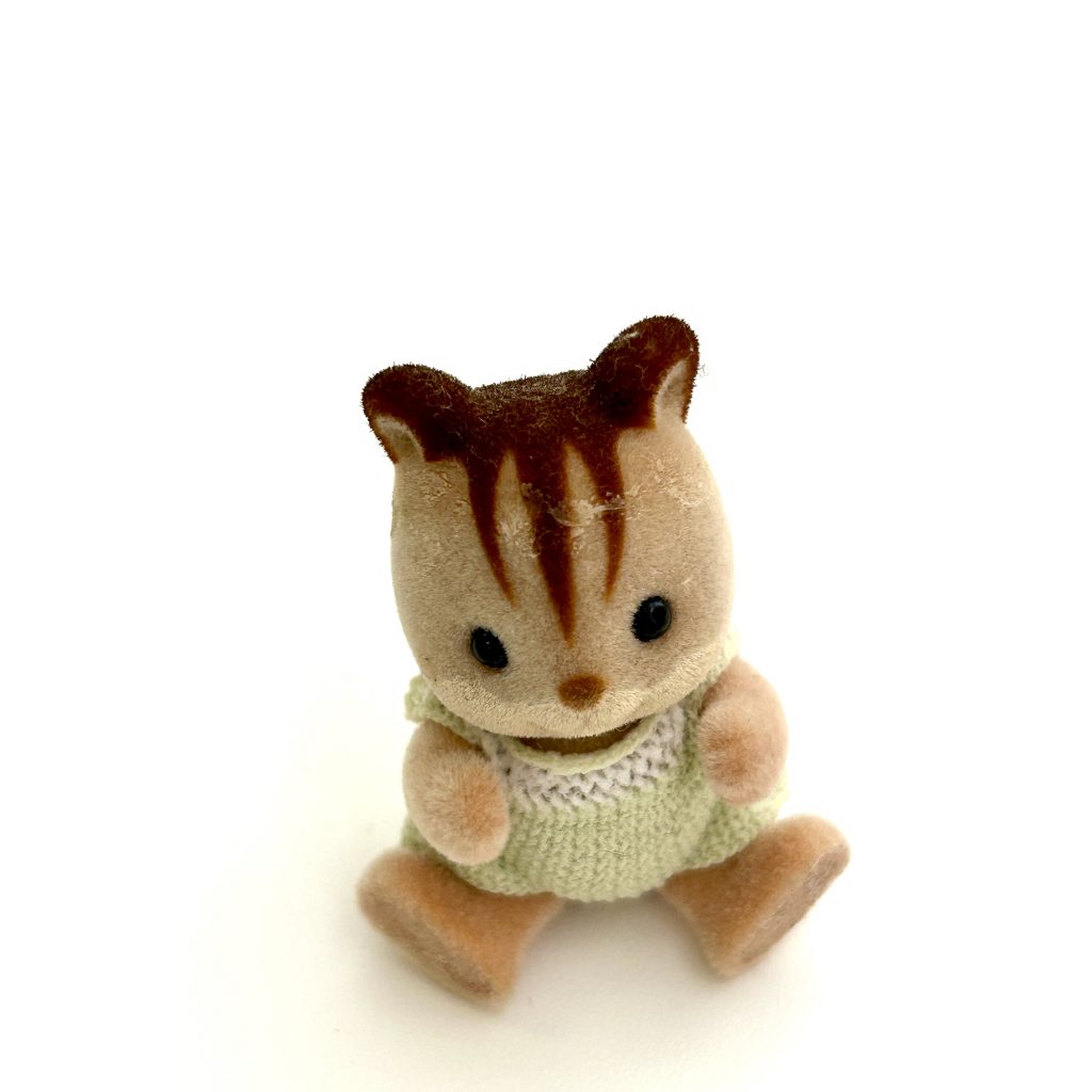 [used] Walnut Squirrel Baby Sylvanian Families Calico Critters