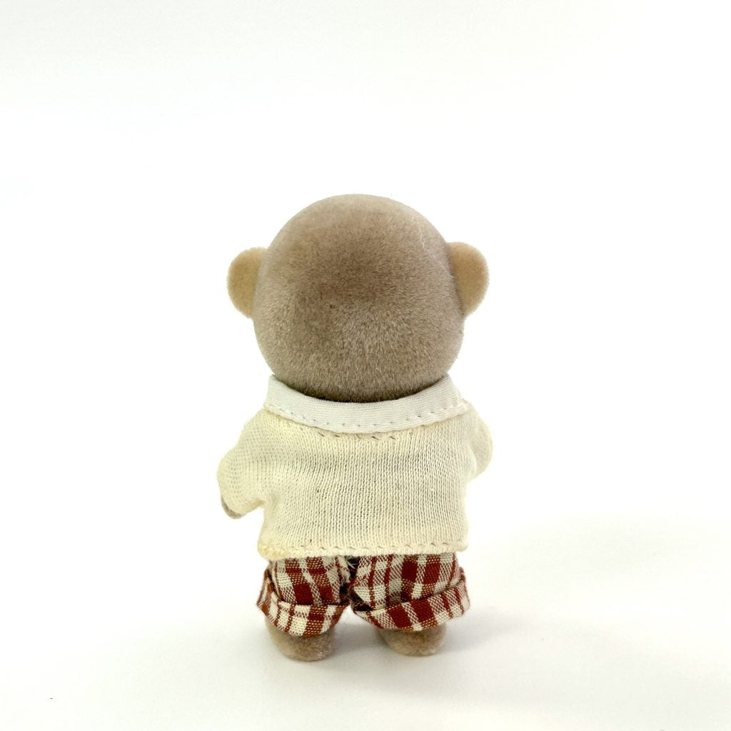 [used] Exchange Student Monkey Boy 2003 S-107 Sylvanian Families Calico Critters