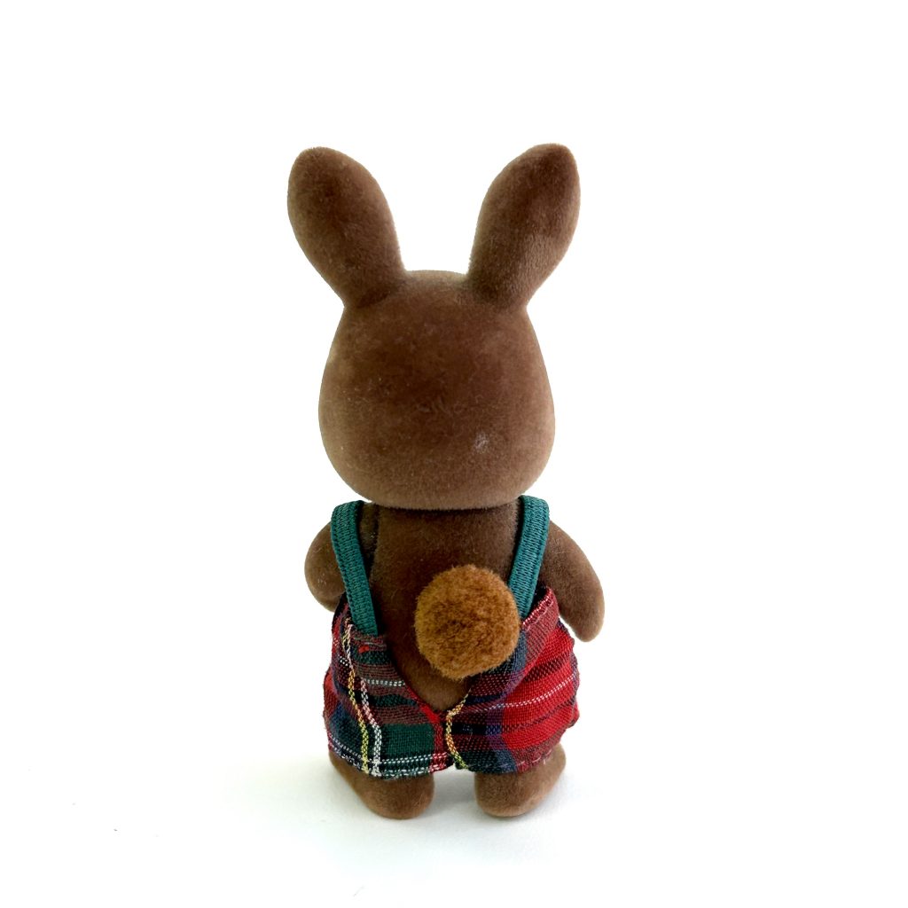 [used] Vintage Vintage Brown Rabbit Boy 1985 Sylvanian Families Calico Critters