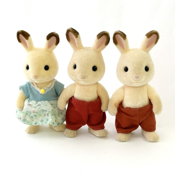 [Used] CHOCOLATE RABBIT PARENTS Japan Sylvanian Families